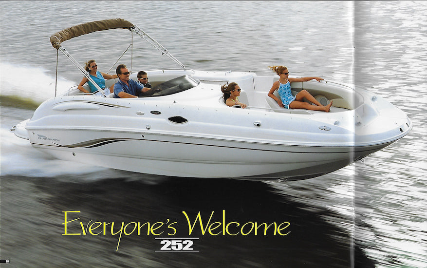Chaparral 2004 Sunesta Deck Boats Brochure