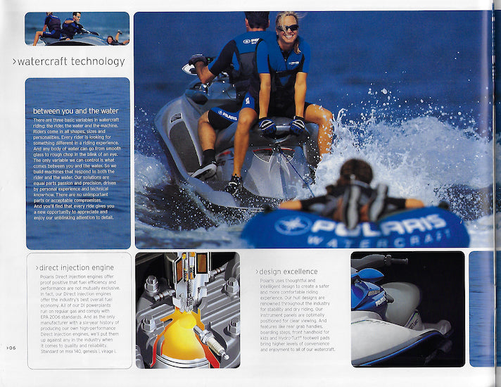 Polaris 2004 Watercraft Brochure SailInfo I