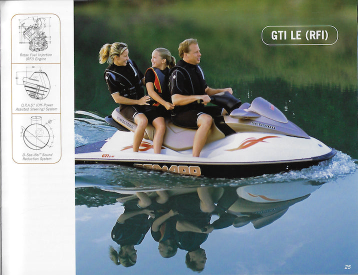 Sea Doo 2004 Watercraft Brochure