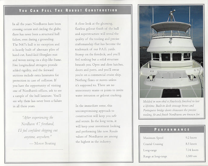 Nordhavn 47 Brochure
