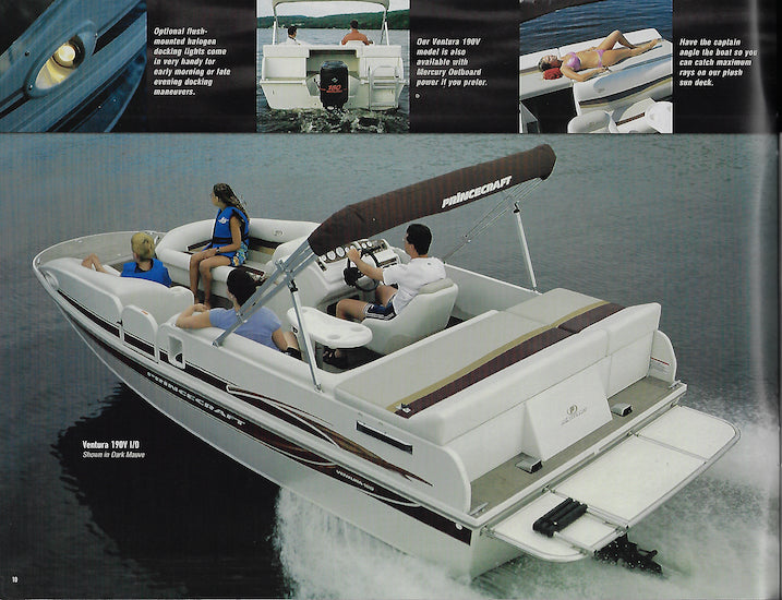Princecraft 2004 Pontoon & Deck Boats Brochure
