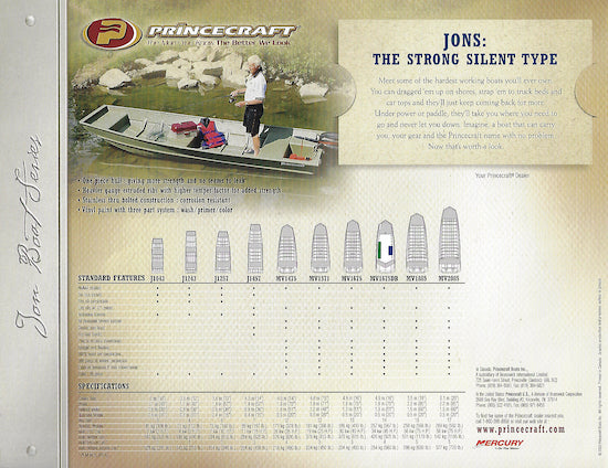 Princecraft Jon Brochure