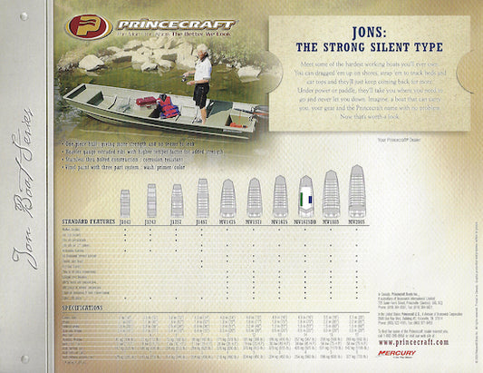 Princecraft Jon Brochure