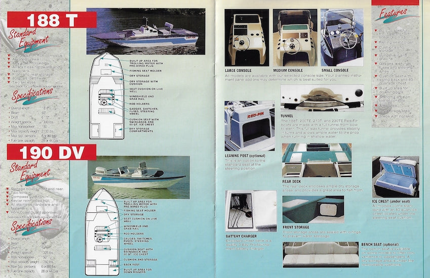 Red Fin 1997 Brochure