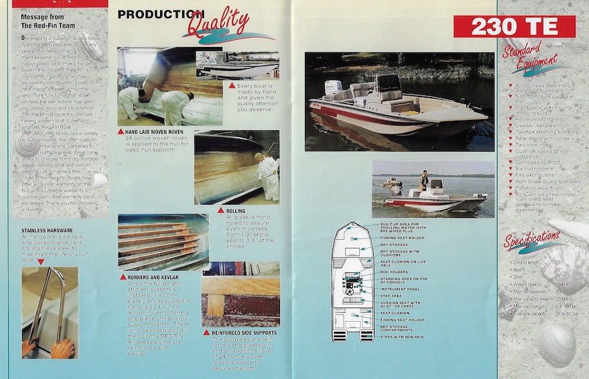 Red Fin 1997 Brochure