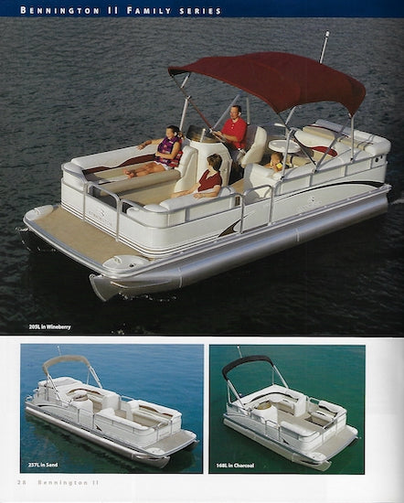 Bennington 2004 Pontoon Brochure