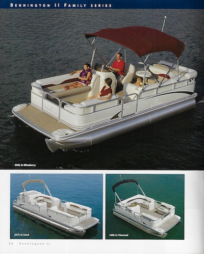 Bennington 2004 Pontoon Brochure