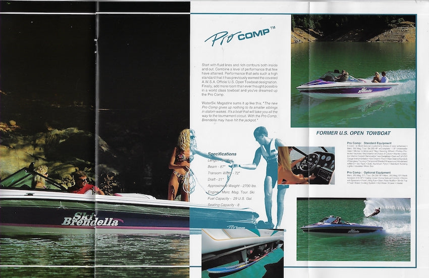 Brendella 1990s Ski Brochure