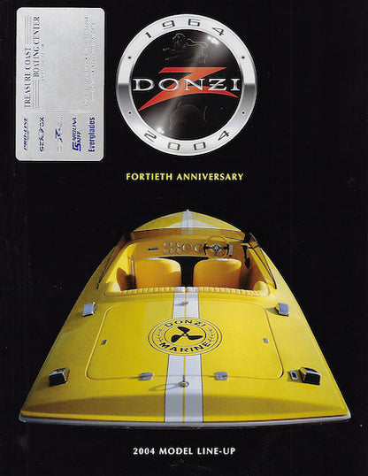 Donzi 2004 Poster Brochure