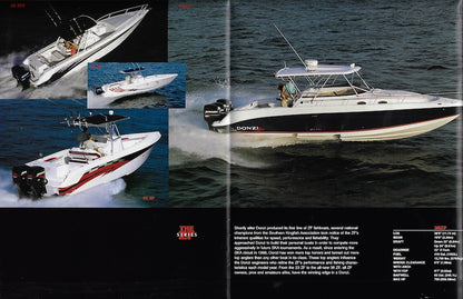 Donzi 2004 Poster Brochure