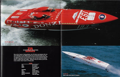 Donzi 2004 Poster Brochure