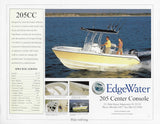 Edgewater 205 Center Console Brochure