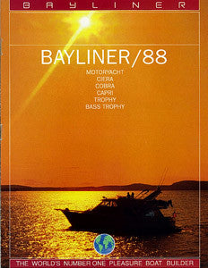 Bayliner 1988 Full Line Brochure