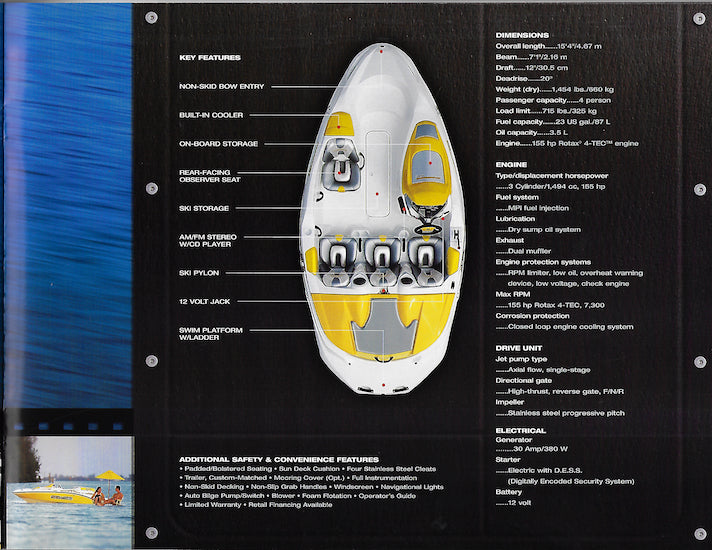Sea Doo 2004 Sport Boats Brochure