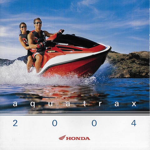 Honda 2004 Aquatrax Brochure