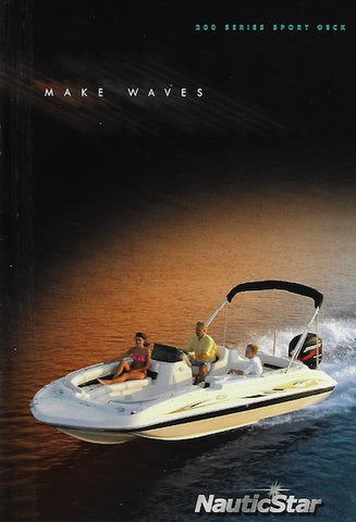 Nautic Star 2004 Sport Deck Brochure