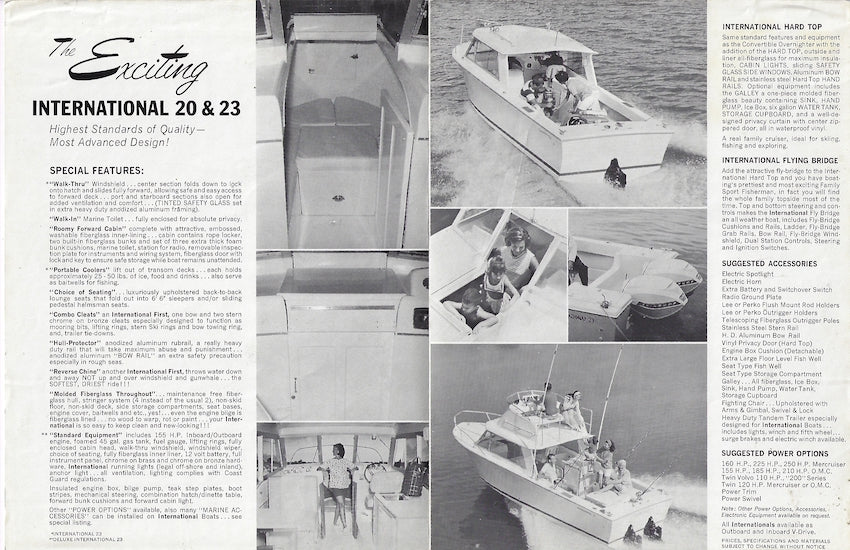 International 20 & 23 Brochure