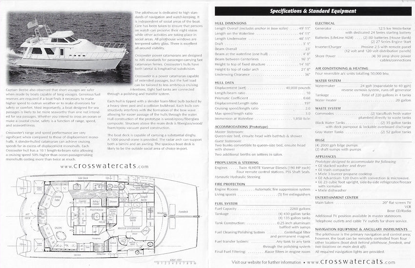 Crosswater Brochure Package