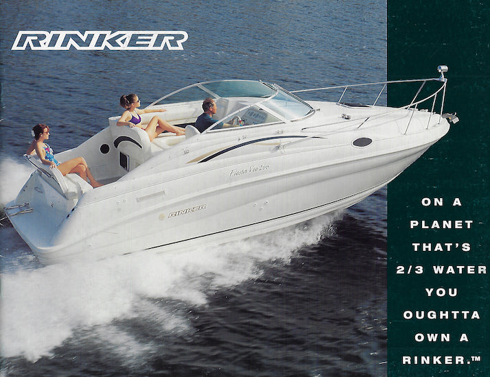 97 Rinker Boats Rinker 1997 Brochure – SailInfo I boatbrochure.com