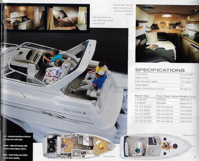 Four Winns 1997 Brochure SailInfo I