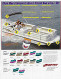 Hurricane 1996 Deck Boat Poster Brochure