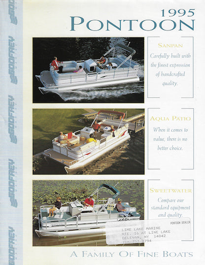 Godfrey 1995 Pontoon Poster Brochure