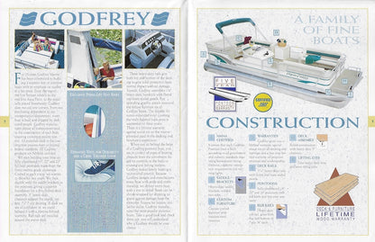Godfrey 1995 Pontoon Poster Brochure