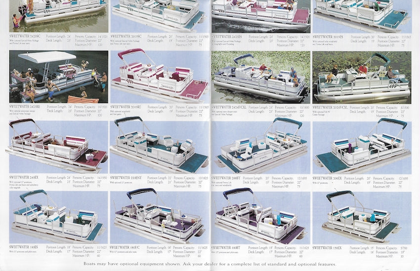 Godfrey 1995 Pontoon Poster Brochure