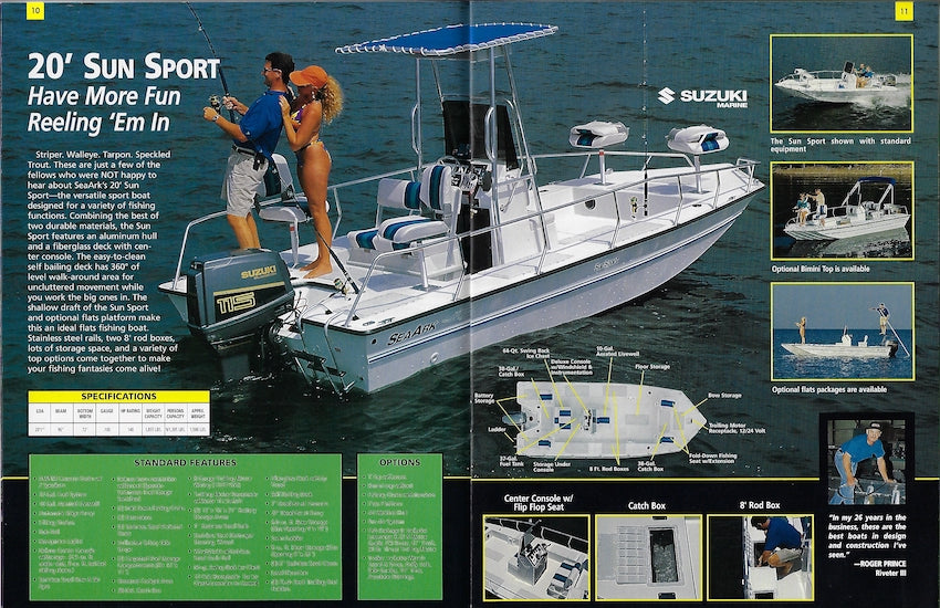 SeaArk 1997 Brochure – SailInfo I boatbrochure.com