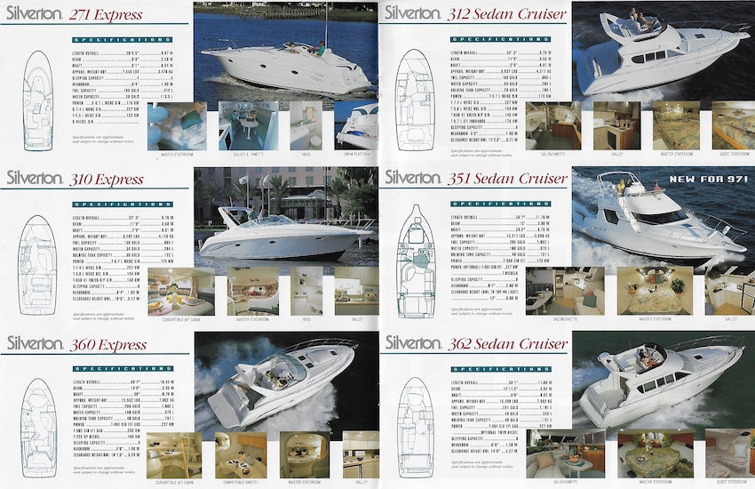 Silverton 1997 Brochure