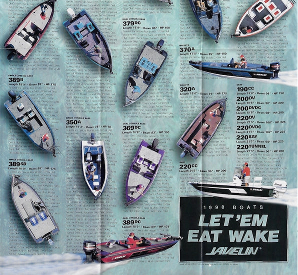 Javelin 1998 Fold Out Brochure