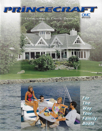 Princecraft 1996 Pontoon & Deck Boats Brochure