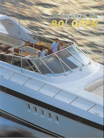 Mangusta 80 Open Brochure