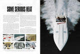 Hustler 40 Boating Magazine Reprint Brochure