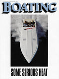 Hustler 40 Boating Magazine Reprint Brochure