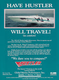 Hustler 40 Boating Magazine Reprint Brochure