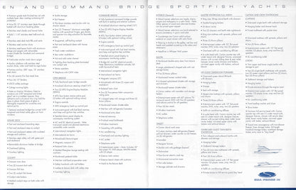 Sea Force IX 86.5 Convertible Specification Brochure