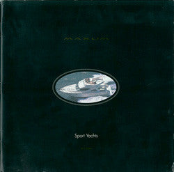 Maxum 1999 Sport Yachts Brochure