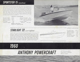 Anthony Powercraft 1960 Brochure