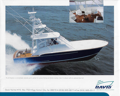 Buddy Davis 45 Express Brochure