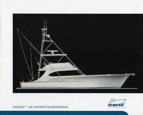 Buddy Davis 58 Sportfisherman Brochure