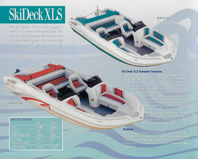 Anchor 1995 DeckBoat Brochure