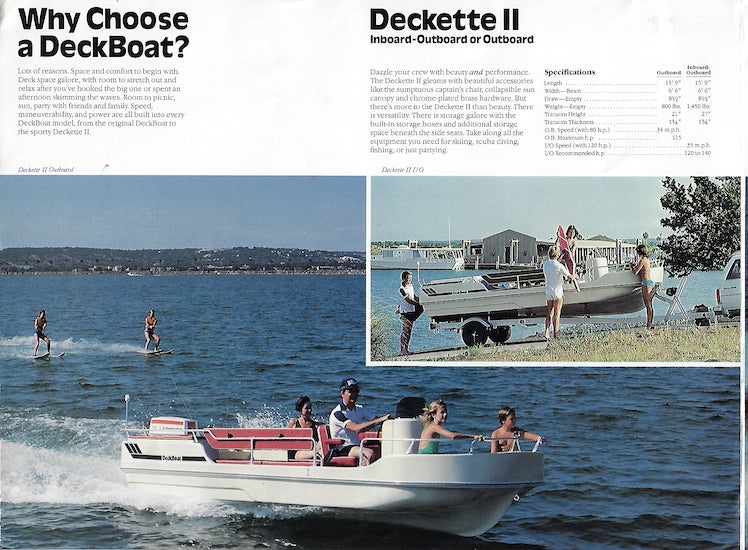 Anchor 1980 DeckBoat Brochure