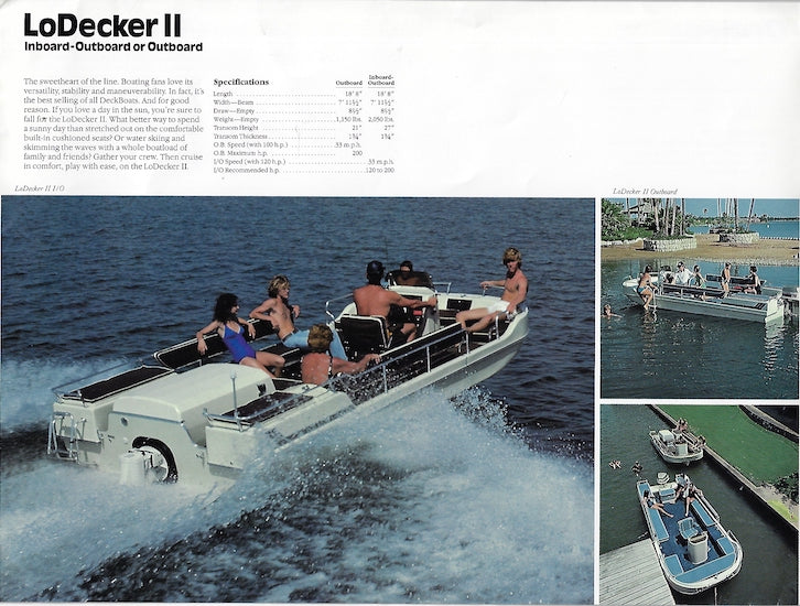 Anchor 1980 DeckBoat Brochure