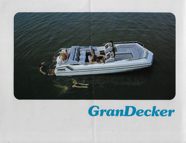 Anchor 1987/88 DeckBoat Brochure