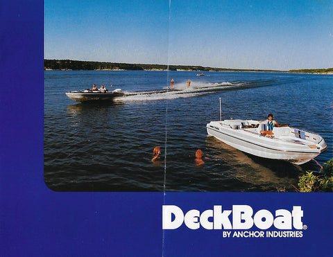 Anchor 1987/88 DeckBoat Brochure