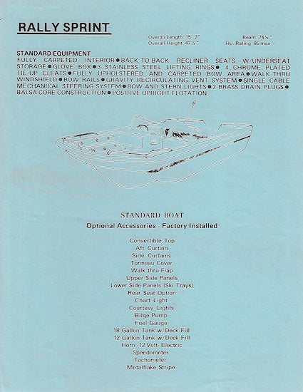 Adventure Boats Brochure Package