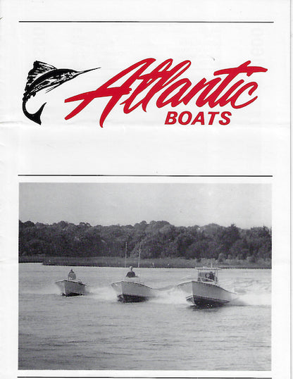 Atlantic Boats Brochure