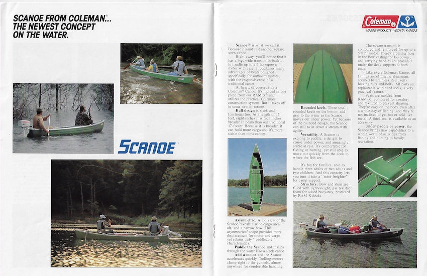Coleman Canoes Brochure