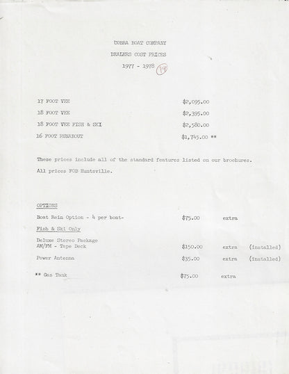 Cobra Eighteen Brochure